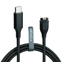 FORZA USB-C BRAIDED CHARGING CABLE FOR GARMIN WATCH