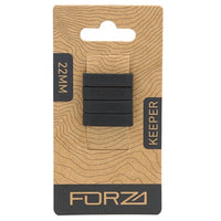 FORZA  Elite 22mm Watch Keeper - Black ( 4 Pack )